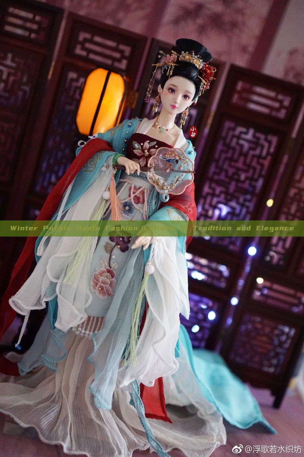 Winter Purple Hanfu Fashion:A Blend of Tradition and Elegance Winter Purple Hanfu Fashion:A Blend of Tradition and Elegance