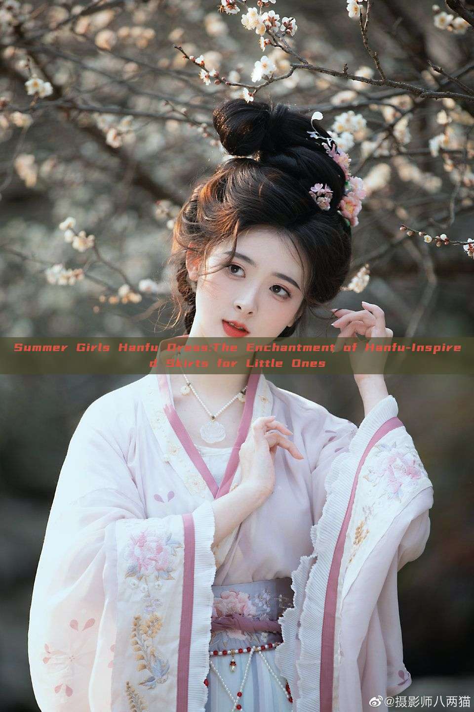 Summer Girls Hanfu Dress:The Enchantment of Hanfu-Inspired Skirts for Little Ones
