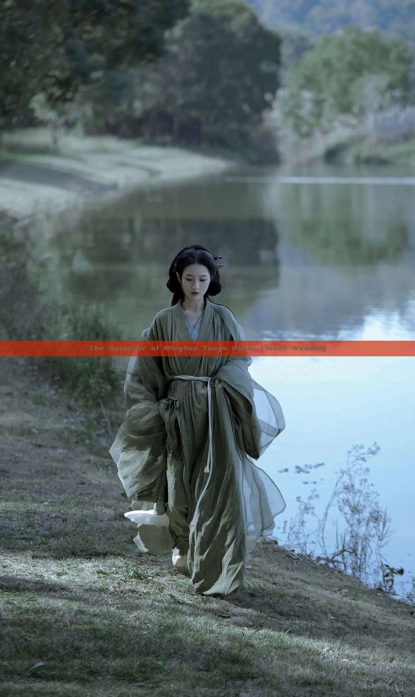 The Splendor of Minghua Tangs Hanfu Flower Wedding
