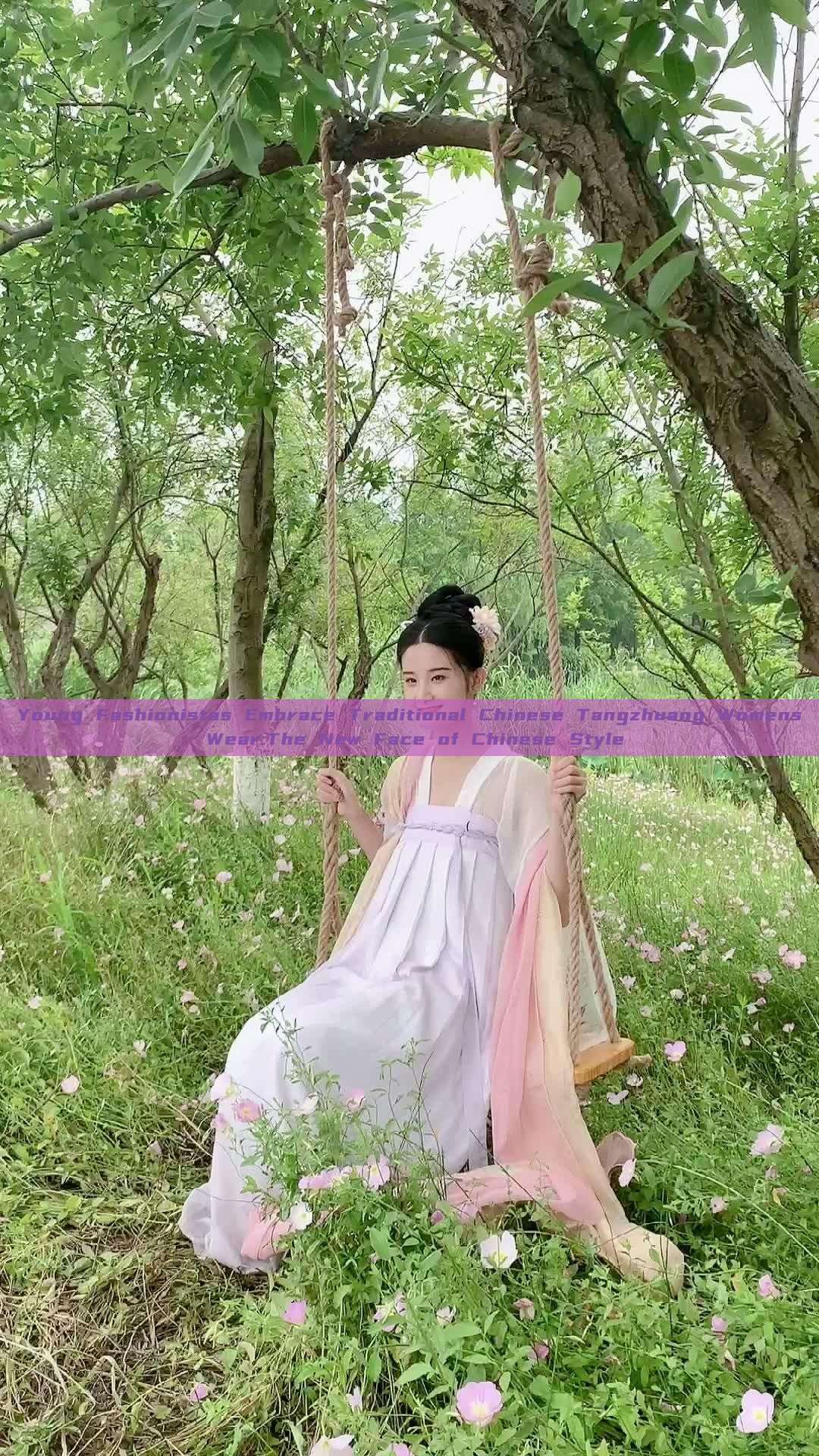Young Fashionistas Embrace Traditional Chinese Tangzhuang Womens Wear:The New Face of Chinese Style Young Fashionistas Embrace Traditional Chinese Tangzhuang Womens Wear:The New Face of Chinese Style