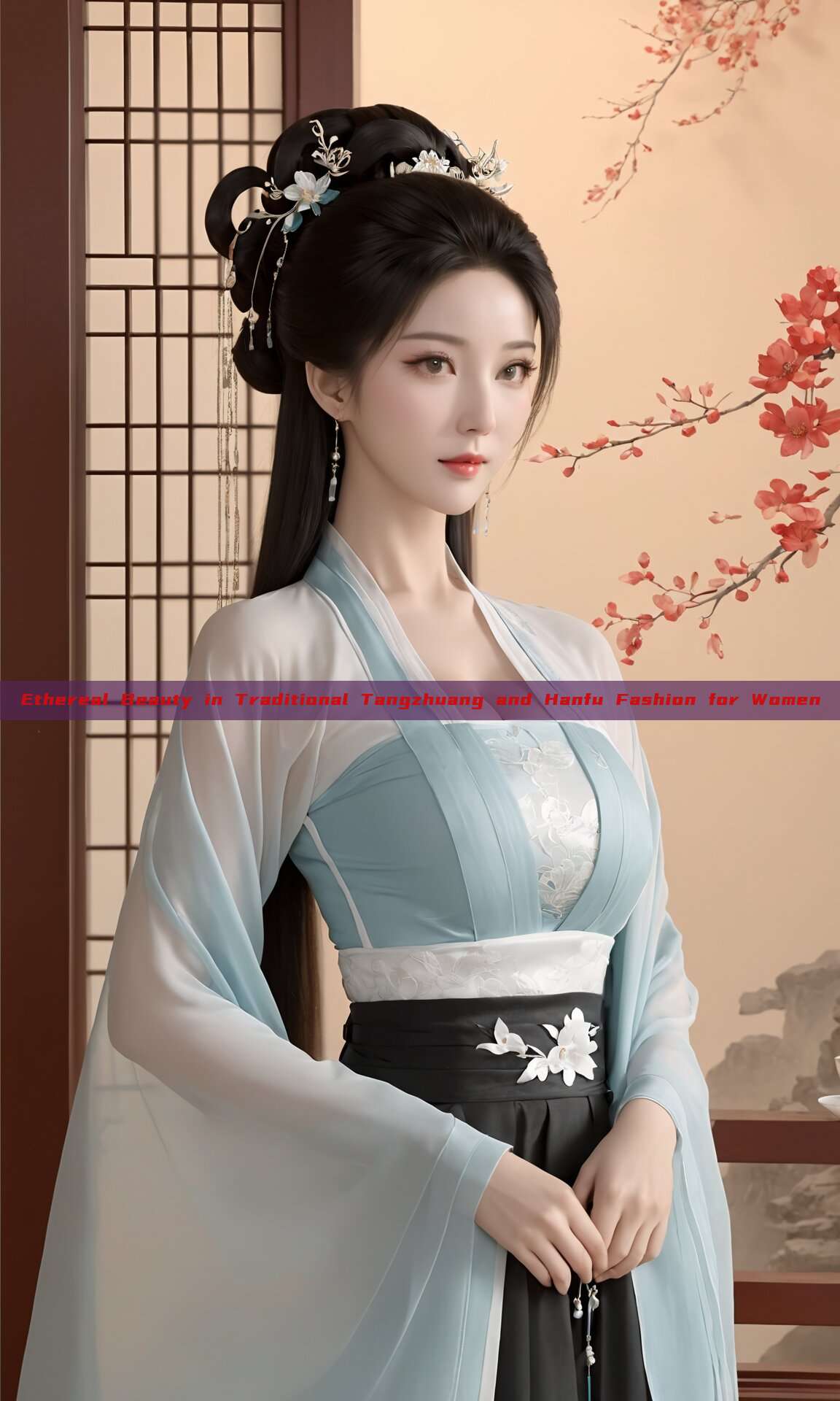 Ethereal Beauty in Traditional Tangzhuang and Hanfu Fashion for Women Ethereal Beauty in Traditional Tangzhuang and Hanfu Fashion for Women