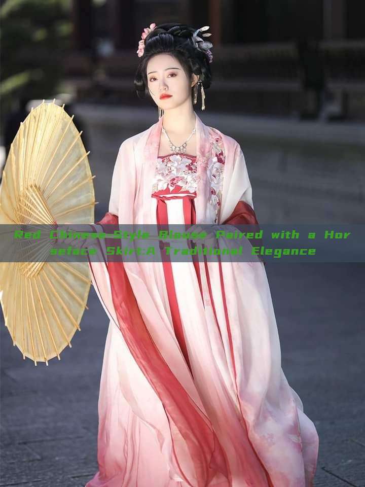 Red Chinese-Style Blouse Paired with a Horseface Skirt:A Traditional Elegance Red Chinese-Style Blouse Paired with a Horseface Skirt:A Traditional Elegance