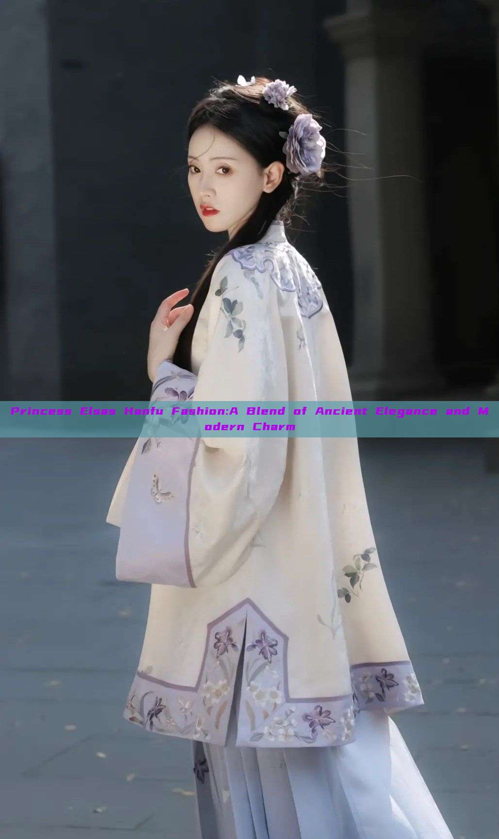 Princess Elsas Hanfu Fashion:A Blend of Ancient Elegance and Modern Charm Princess Elsas Hanfu Fashion:A Blend of Ancient Elegance and Modern Charm
