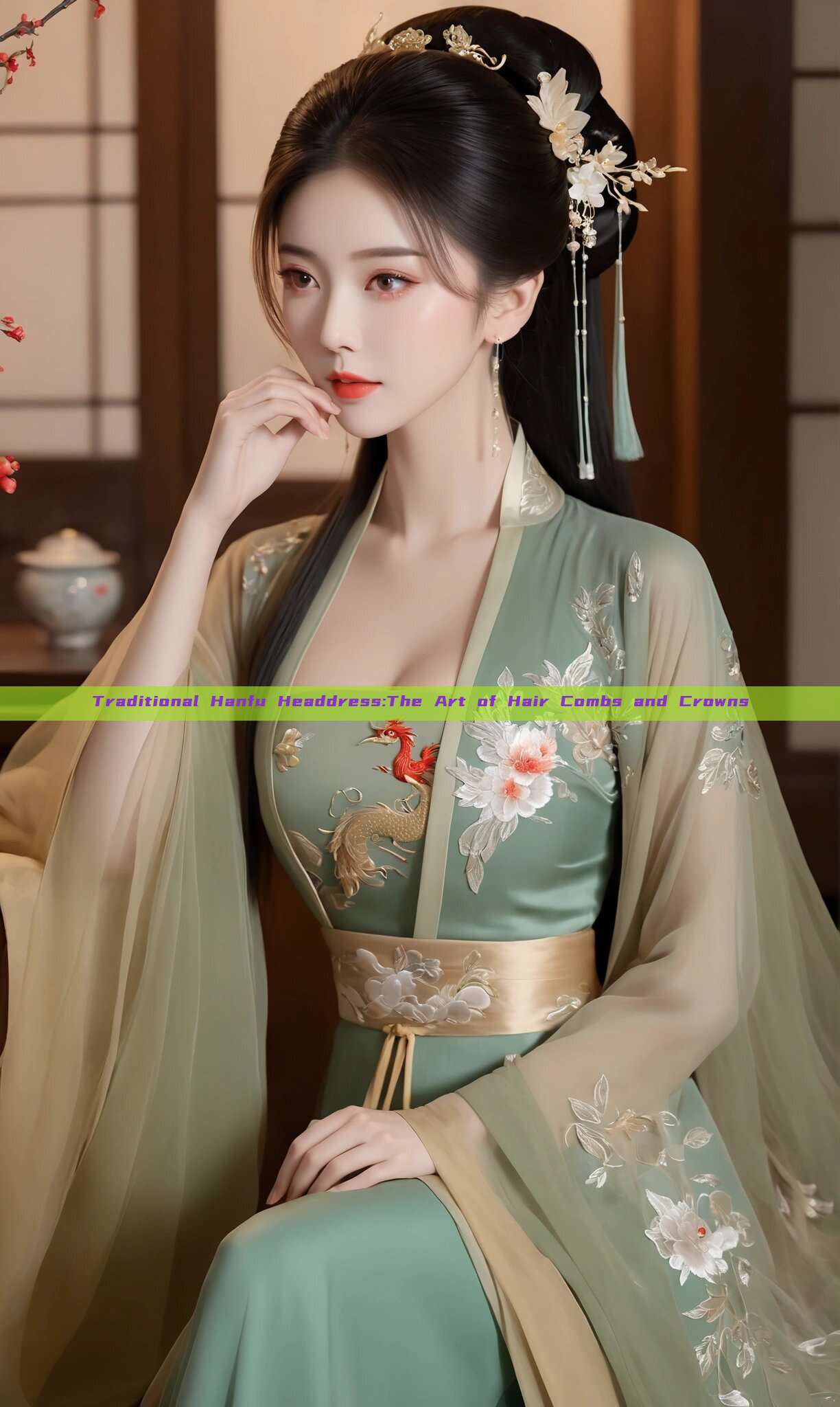 Traditional Hanfu Headdress:The Art of Hair Combs and Crowns Traditional Hanfu Headdress:The Art of Hair Combs and Crowns