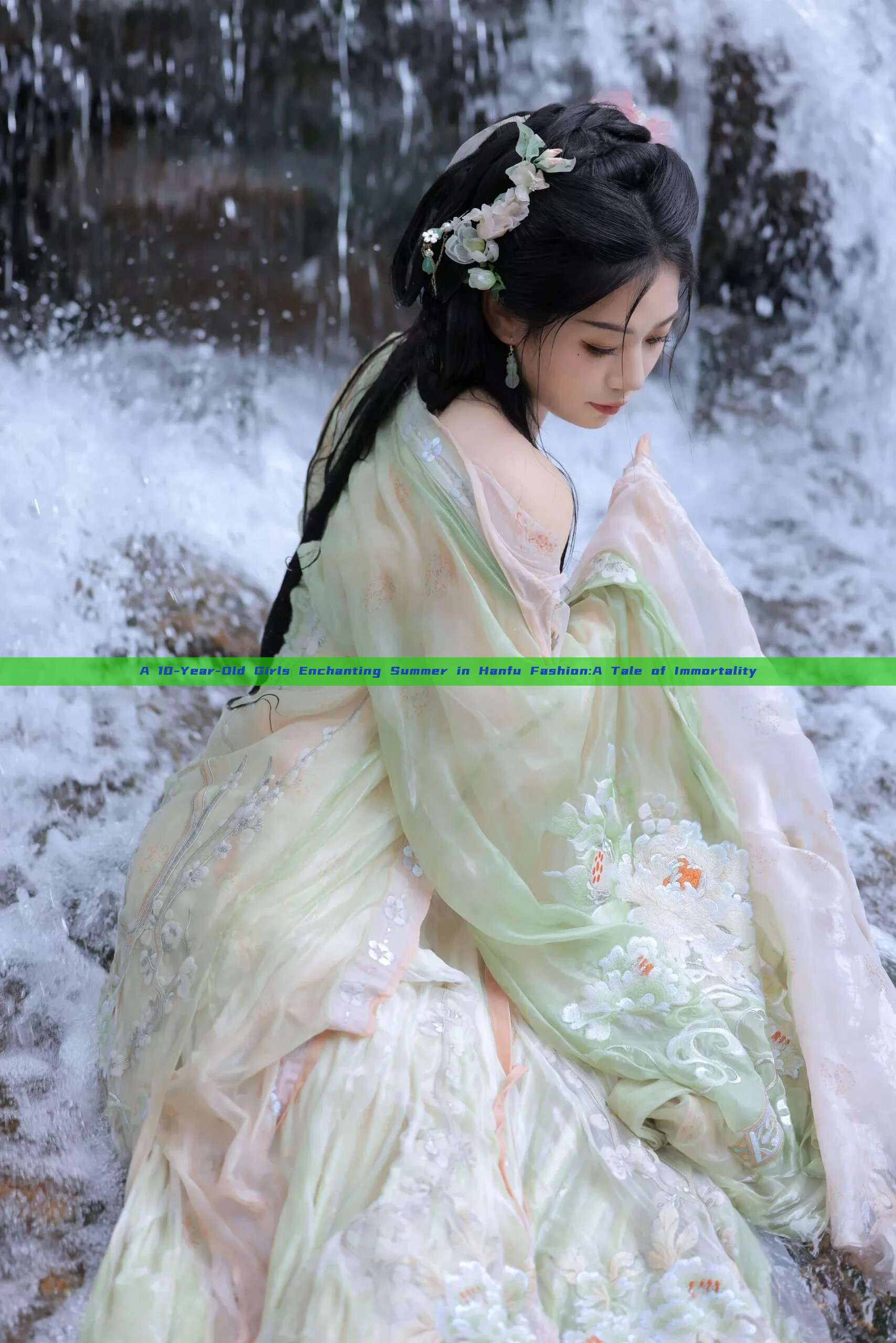 A 10-Year-Old Girls Enchanting Summer in Hanfu Fashion:A Tale of Immortality