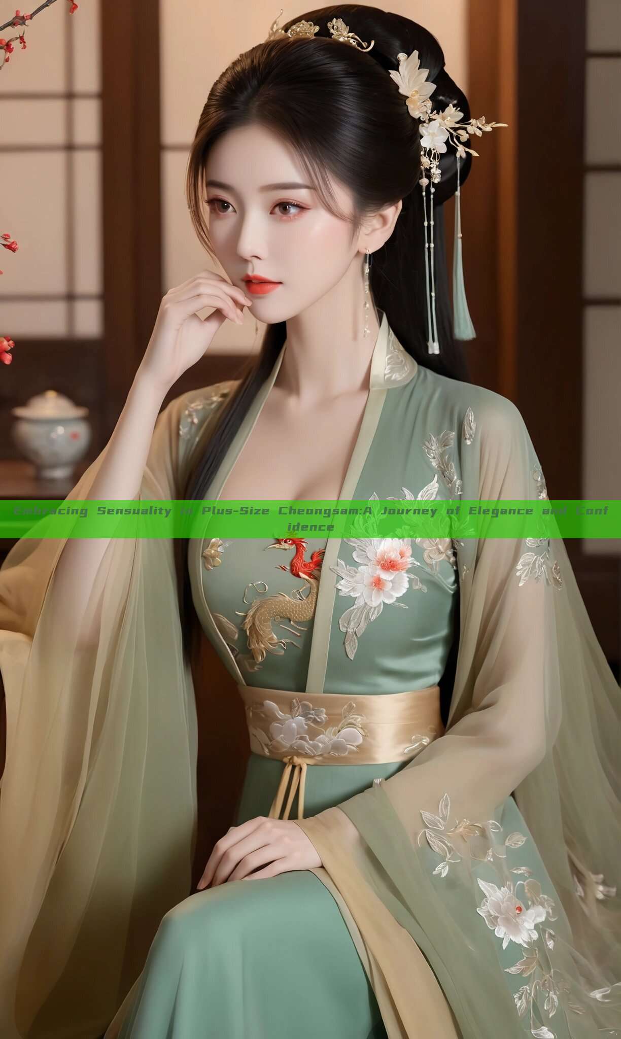 Embracing Sensuality in Plus-Size Cheongsam:A Journey of Elegance and Confidence