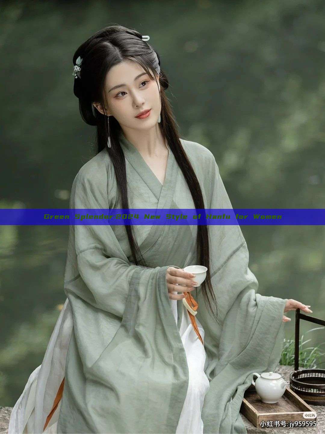 Green Splendor:2024 New Style of Hanfu for Women Green Splendor:2024 New Style of Hanfu for Women