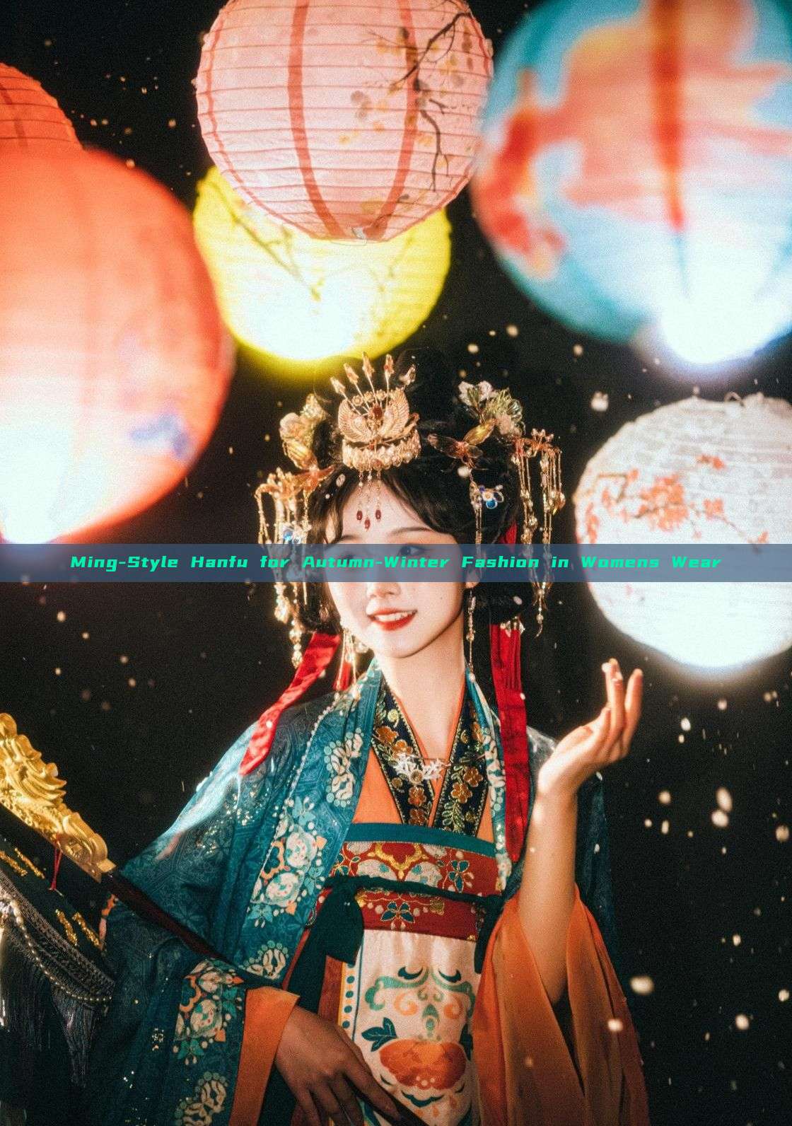Ming-Style Hanfu for Autumn-Winter Fashion in Womens Wear Ming-Style Hanfu for Autumn-Winter Fashion in Womens Wear