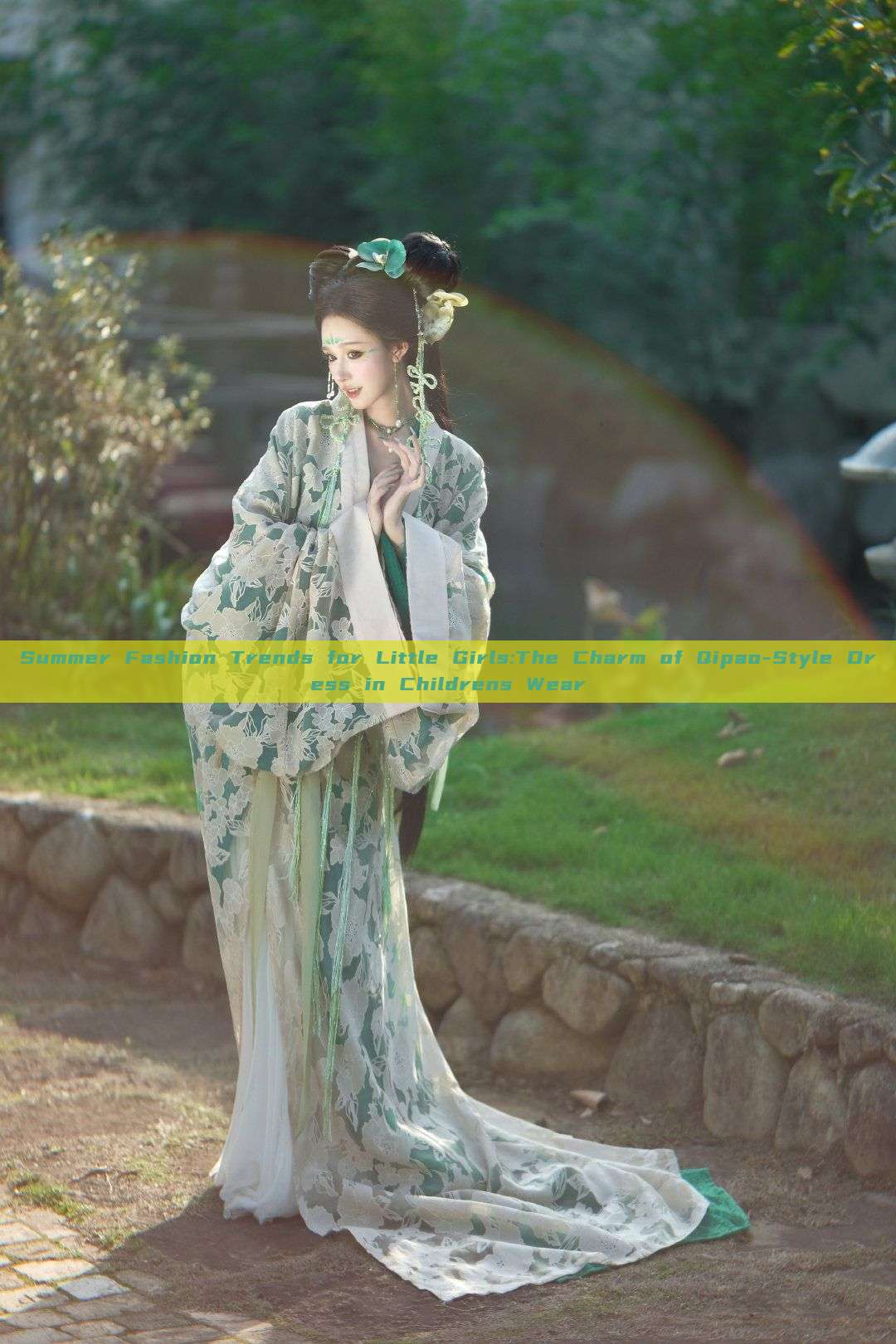 Summer Fashion Trends for Little Girls:The Charm of Qipao-Style Dress in Childrens Wear