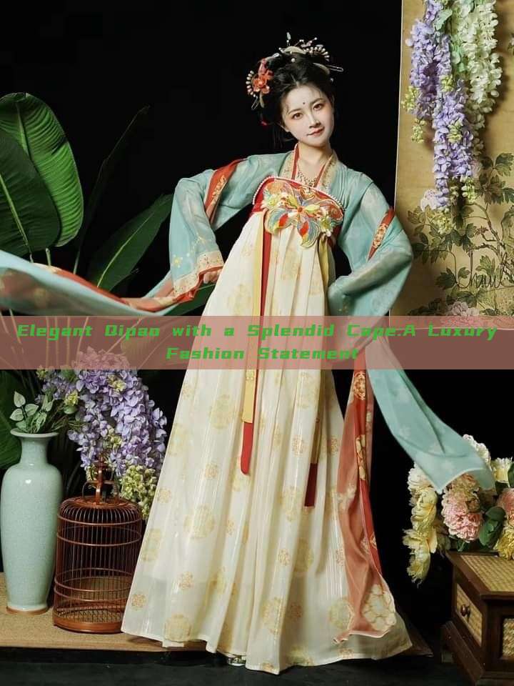 Elegant Qipao with a Splendid Cape:A Luxury Fashion Statement Elegant Qipao with a Splendid Cape:A Luxury Fashion Statement