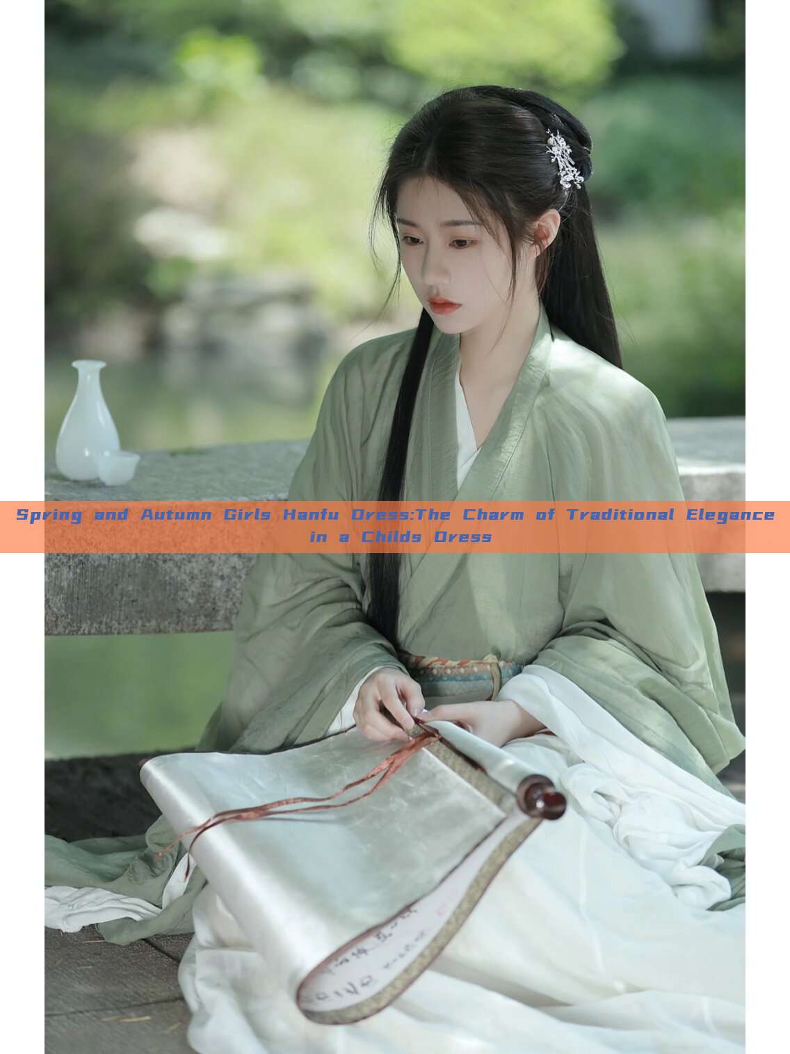Spring and Autumn Girls Hanfu Dress:The Charm of Traditional Elegance in a Childs Dress Spring and Autumn Girls Hanfu Dress:The Charm of Traditional Elegance in a Childs Dress