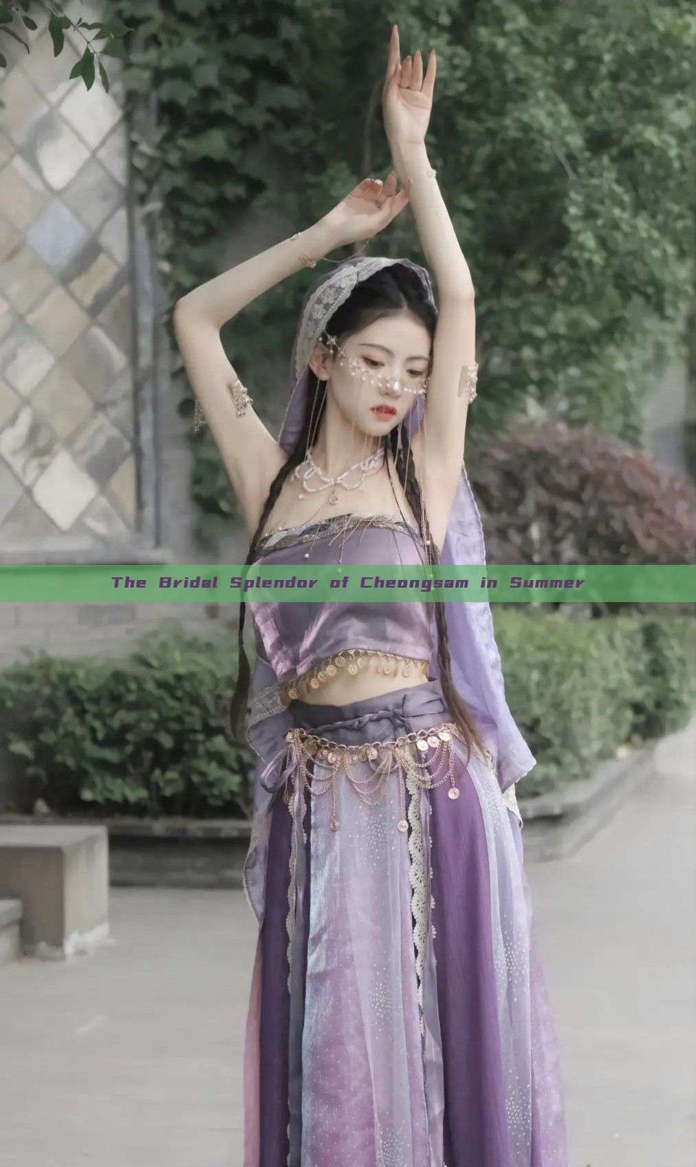 The Bridal Splendor of Cheongsam in Summer