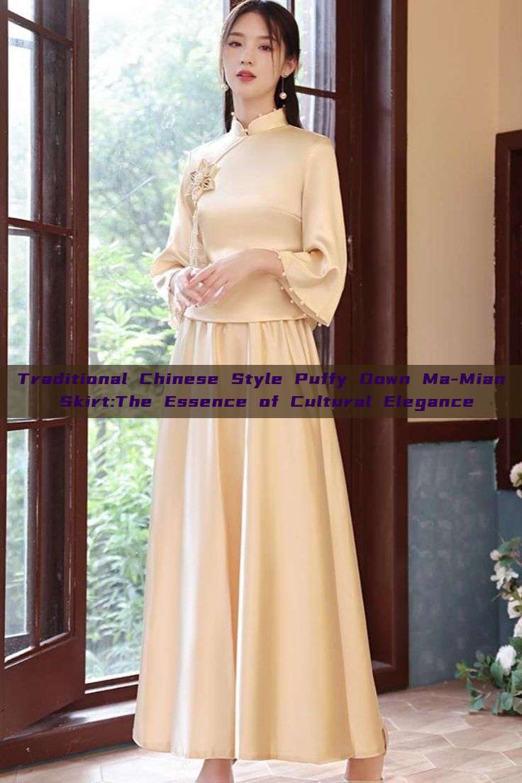 Traditional Chinese Style Puffy Down Ma-Mian Skirt:The Essence of Cultural Elegance Traditional Chinese Style Puffy Down Ma-Mian Skirt:The Essence of Cultural Elegance