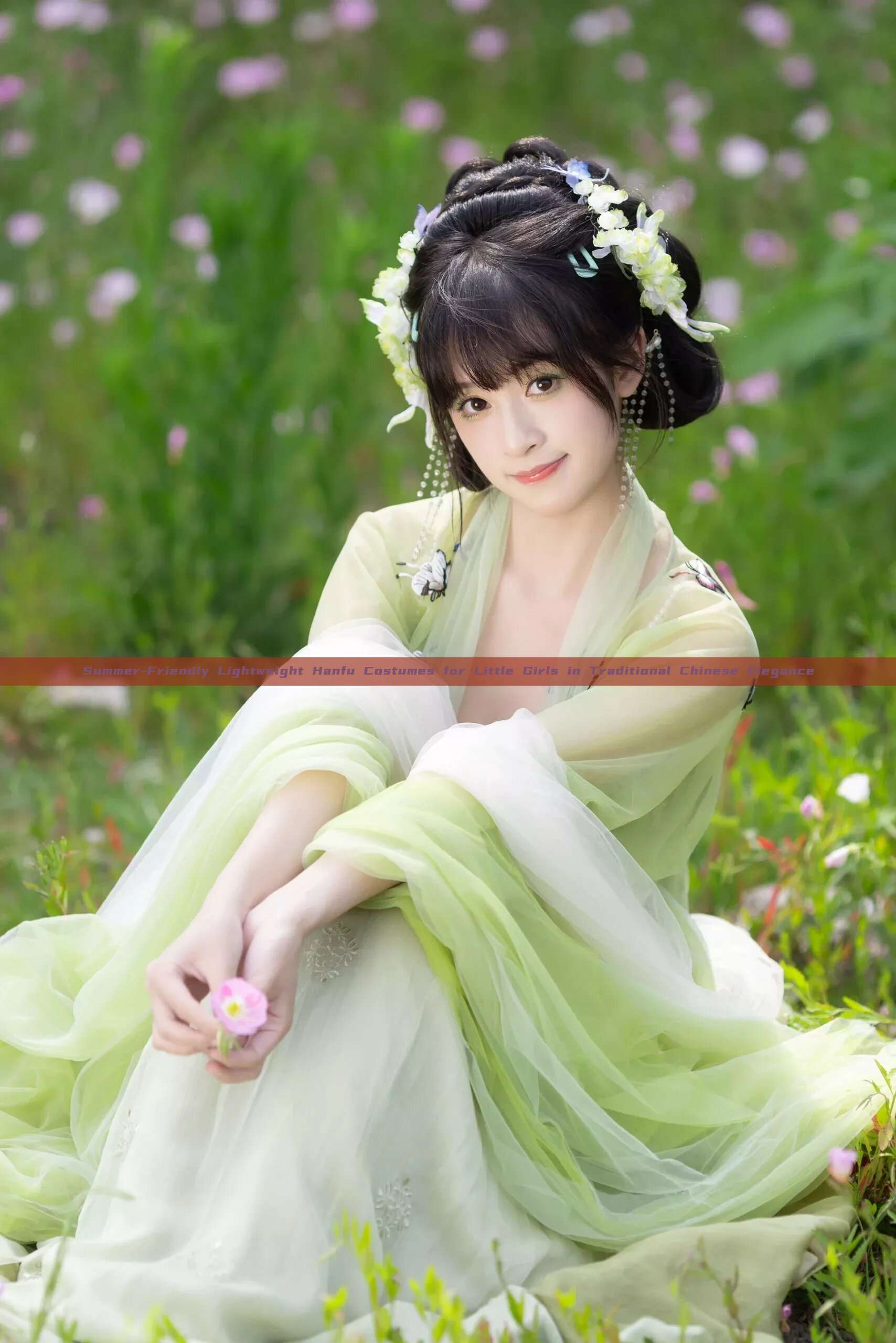 Summer-Friendly Lightweight Hanfu Costumes for Little Girls in Traditional Chinese Elegance Summer-Friendly Lightweight Hanfu Costumes for Little Girls in Traditional Chinese Elegance