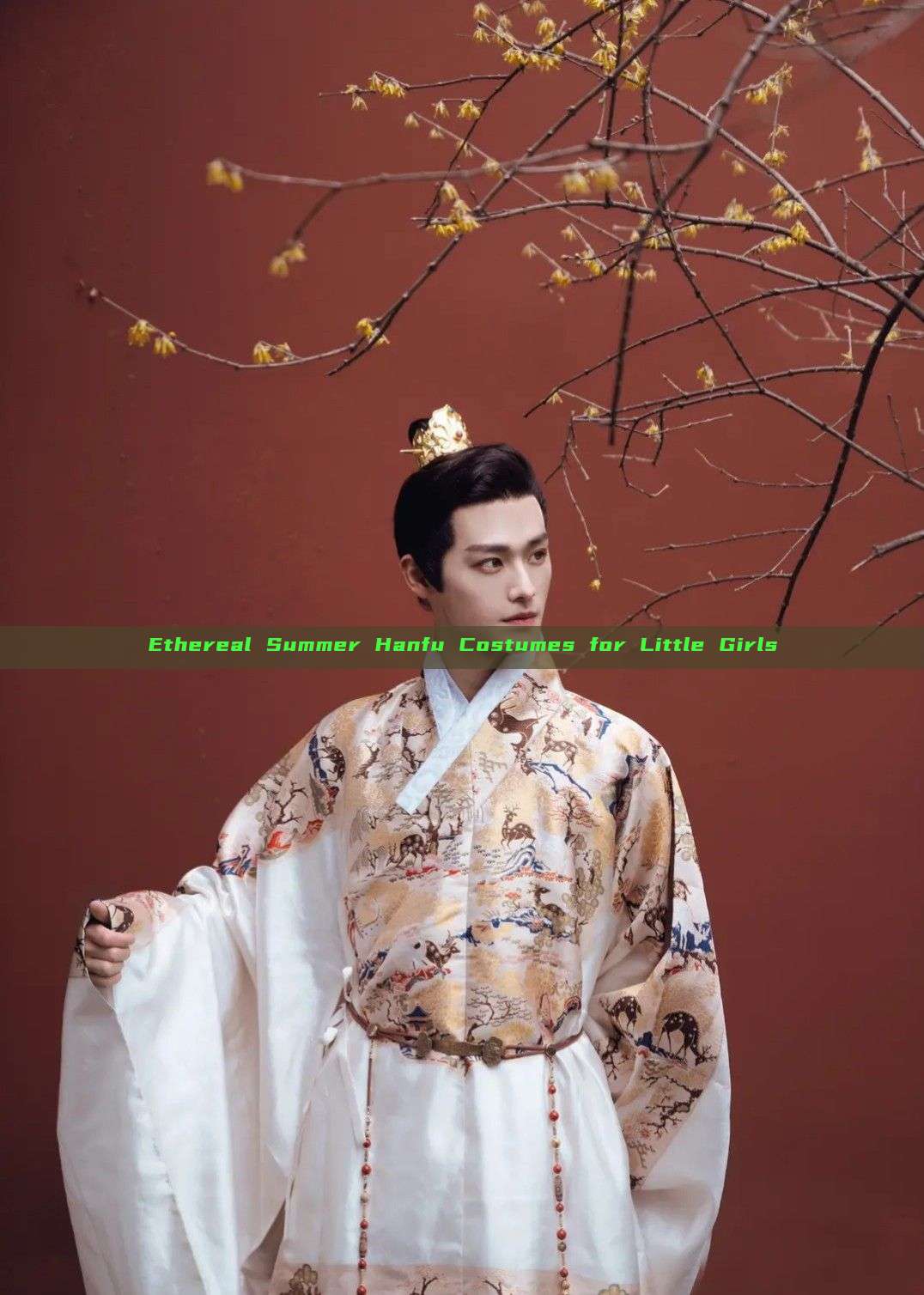 Ethereal Summer Hanfu Costumes for Little Girls
