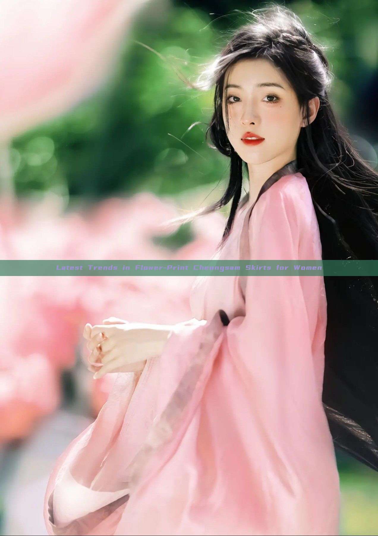 Latest Trends in Flower-Print Cheongsam Skirts for Women Latest Trends in Flower-Print Cheongsam Skirts for Women