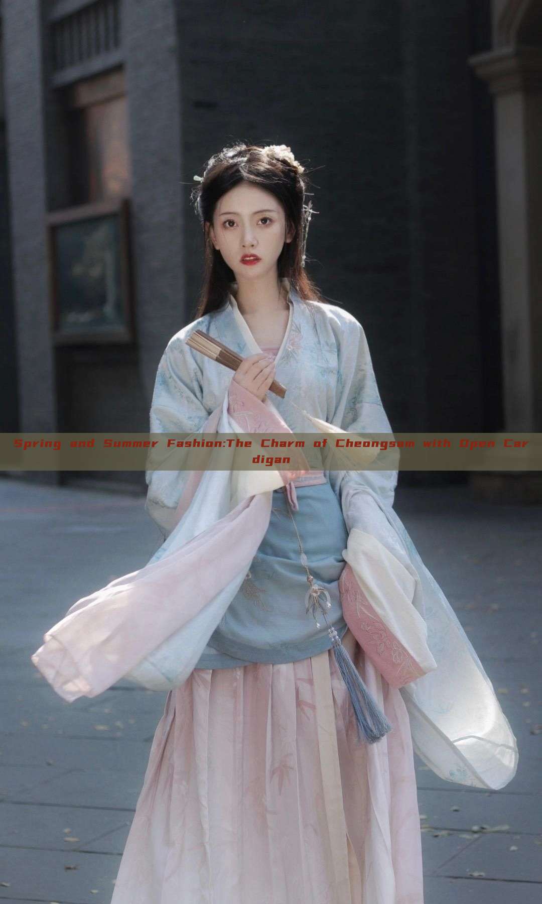 Spring and Summer Fashion:The Charm of Cheongsam with Open Cardigan