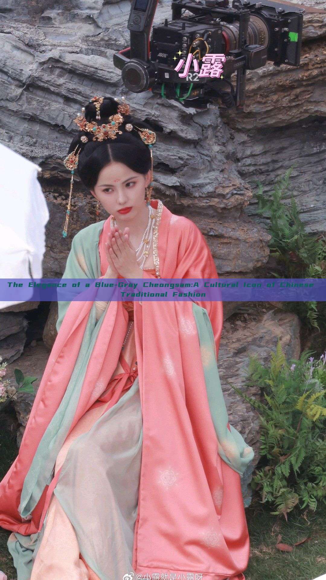 The Elegance of a Blue-Gray Cheongsam:A Cultural Icon of Chinese Traditional Fashion