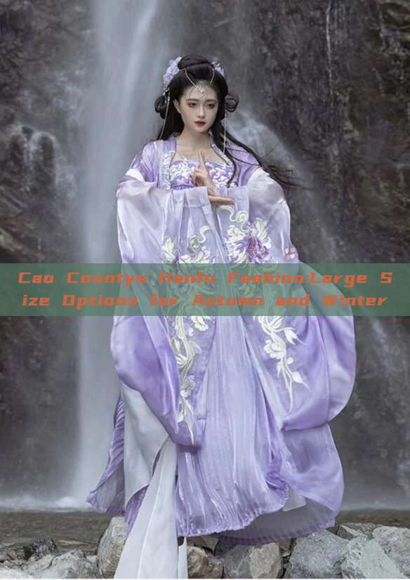 Cao Countys Hanfu Fashion:Large Size Options for Autumn and Winter