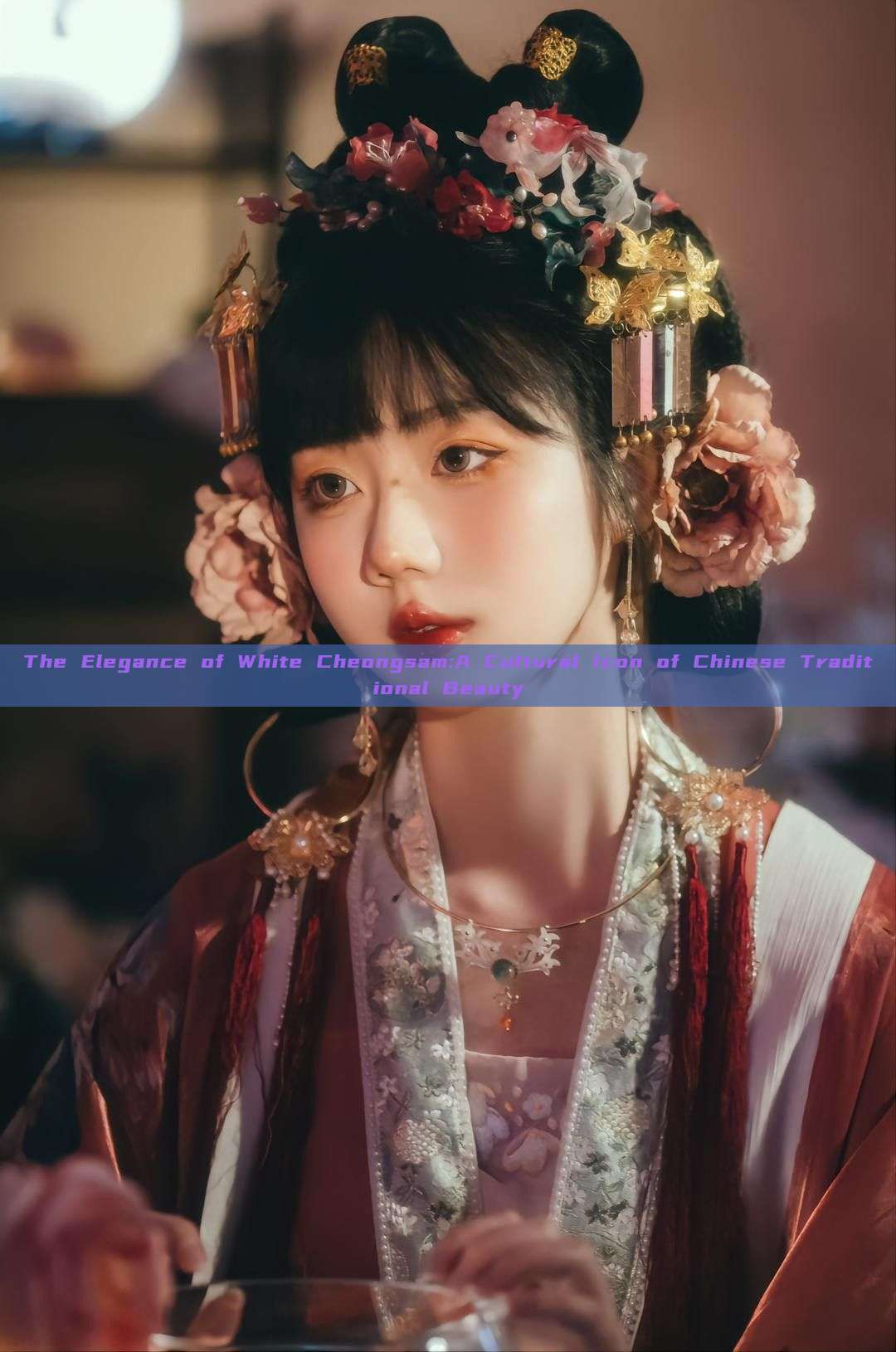 The Elegance of White Cheongsam:A Cultural Icon of Chinese Traditional Beauty