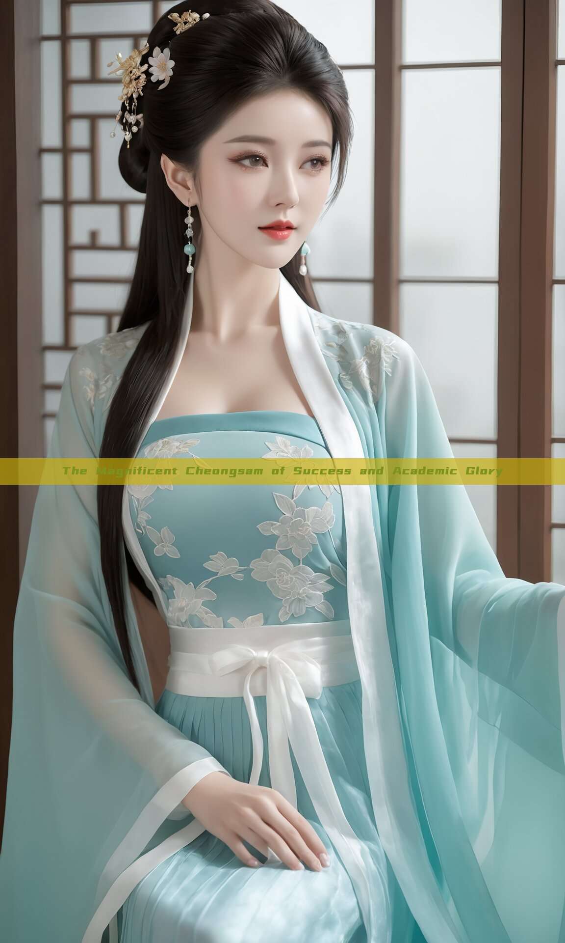 The Magnificent Cheongsam of Success and Academic Glory The Magnificent Cheongsam of Success and Academic Glory