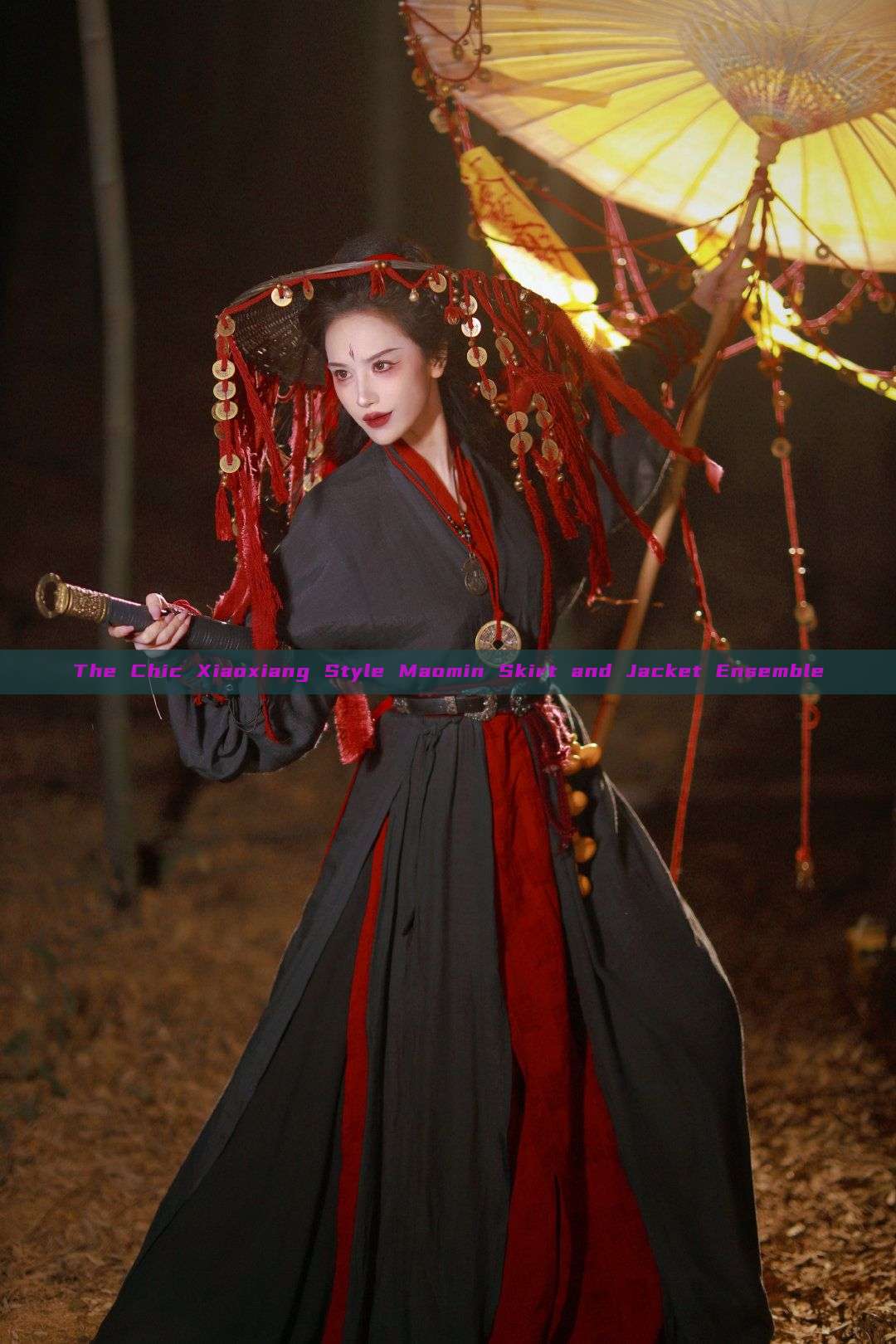 The Chic Xiaoxiang Style Maomin Skirt and Jacket Ensemble The Chic Xiaoxiang Style Maomin Skirt and Jacket Ensemble
