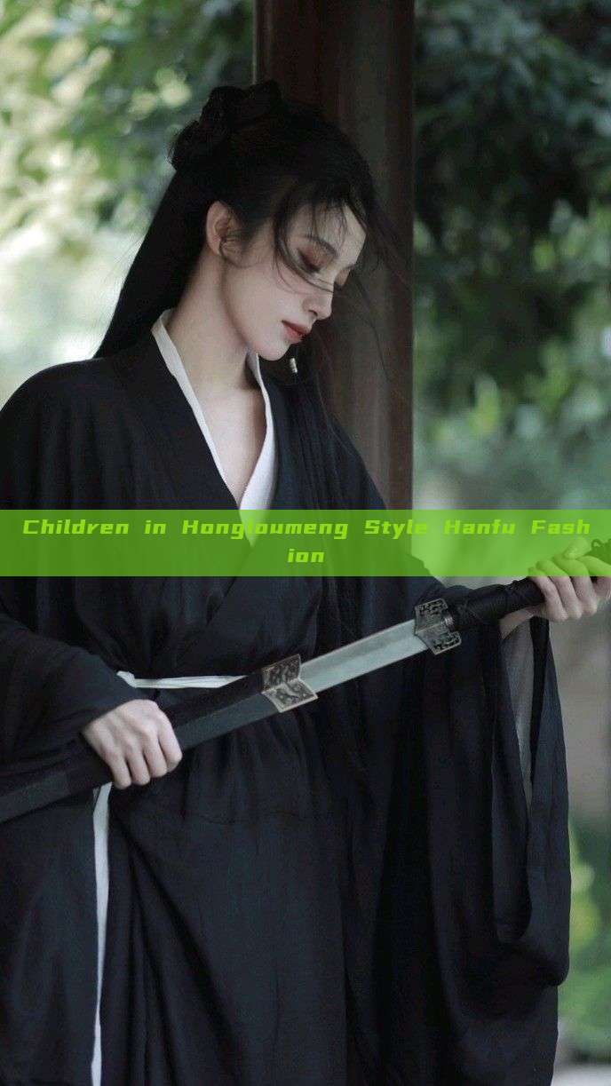Children in Hongloumeng Style Hanfu Fashion Children in Hongloumeng Style Hanfu Fashion