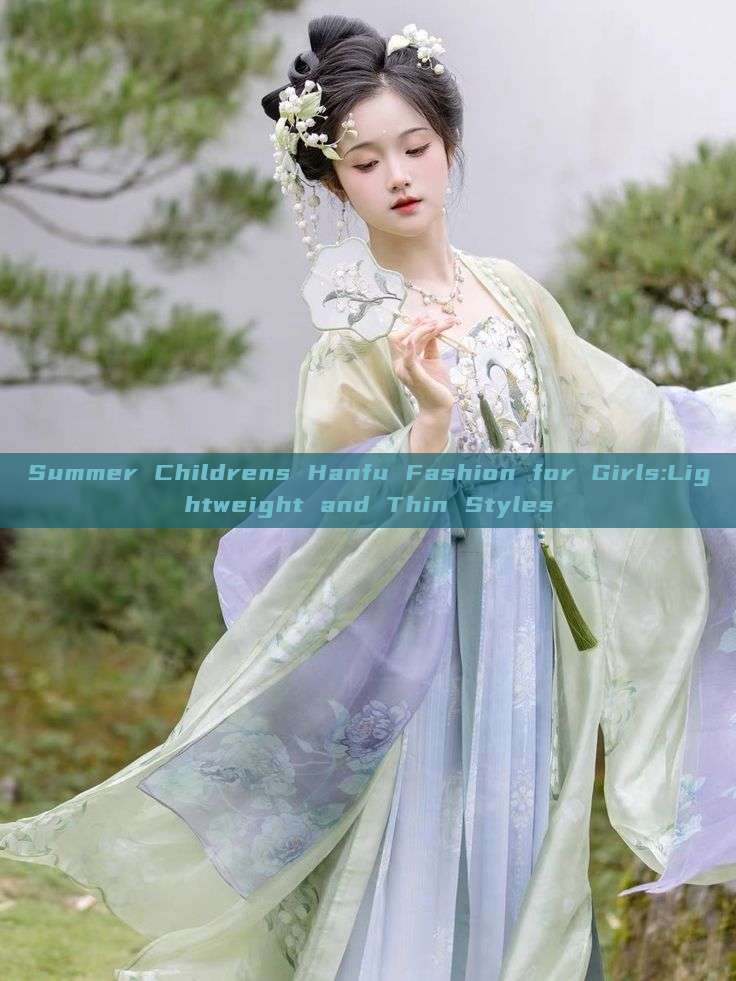 Summer Childrens Hanfu Fashion for Girls:Lightweight and Thin Styles Summer Childrens Hanfu Fashion for Girls:Lightweight and Thin Styles