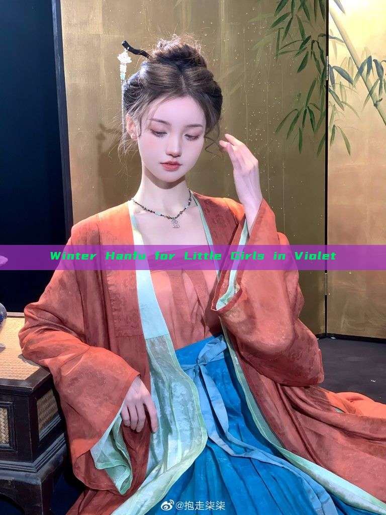 Winter Hanfu for Little Girls in Violet Winter Hanfu for Little Girls in Violet
