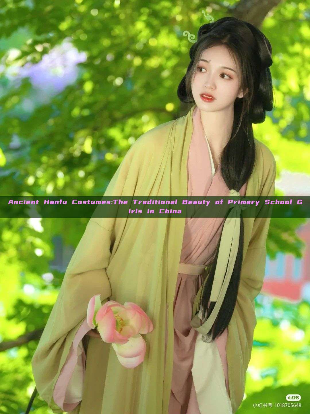 Ancient Hanfu Costumes:The Traditional Beauty of Primary School Girls in China Ancient Hanfu Costumes:The Traditional Beauty of Primary School Girls in China