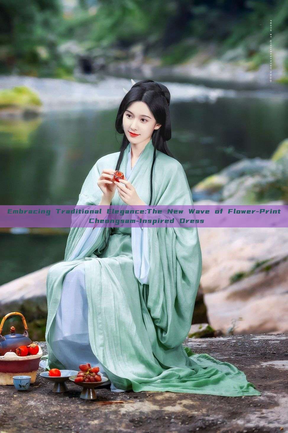 Embracing Traditional Elegance:The New Wave of Flower-Print Cheongsam-Inspired Dress Embracing Traditional Elegance:The New Wave of Flower-Print Cheongsam-Inspired Dress