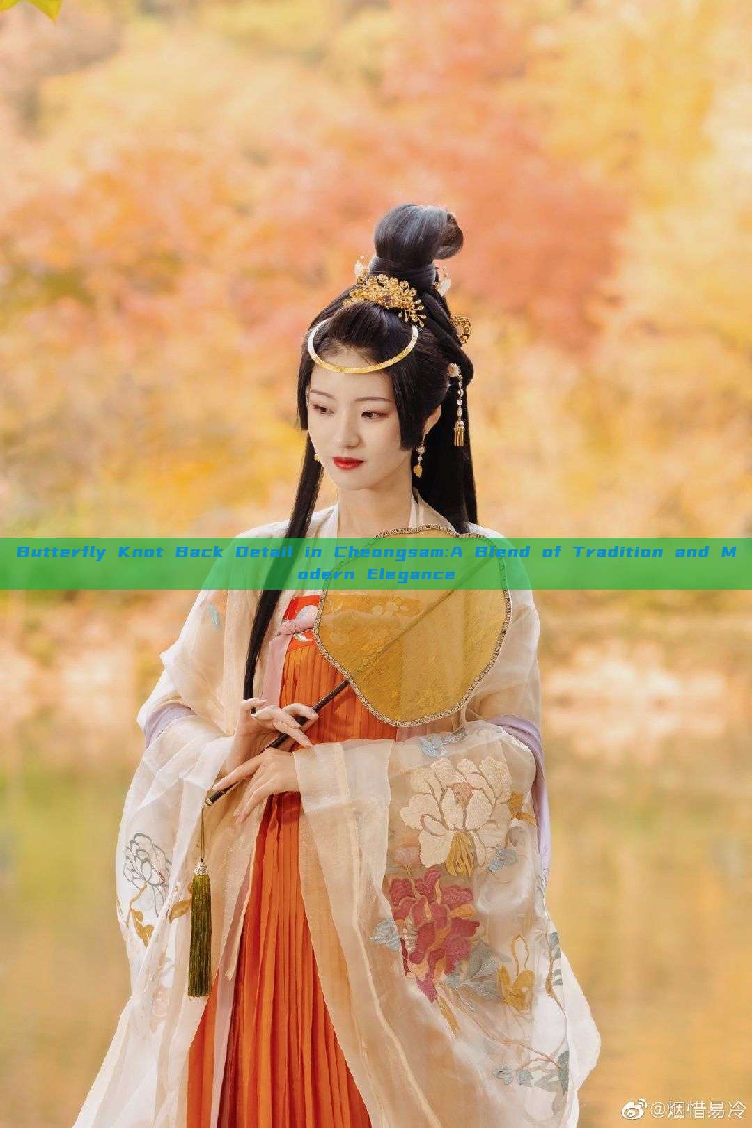 Butterfly Knot Back Detail in Cheongsam:A Blend of Tradition and Modern Elegance Butterfly Knot Back Detail in Cheongsam:A Blend of Tradition and Modern Elegance