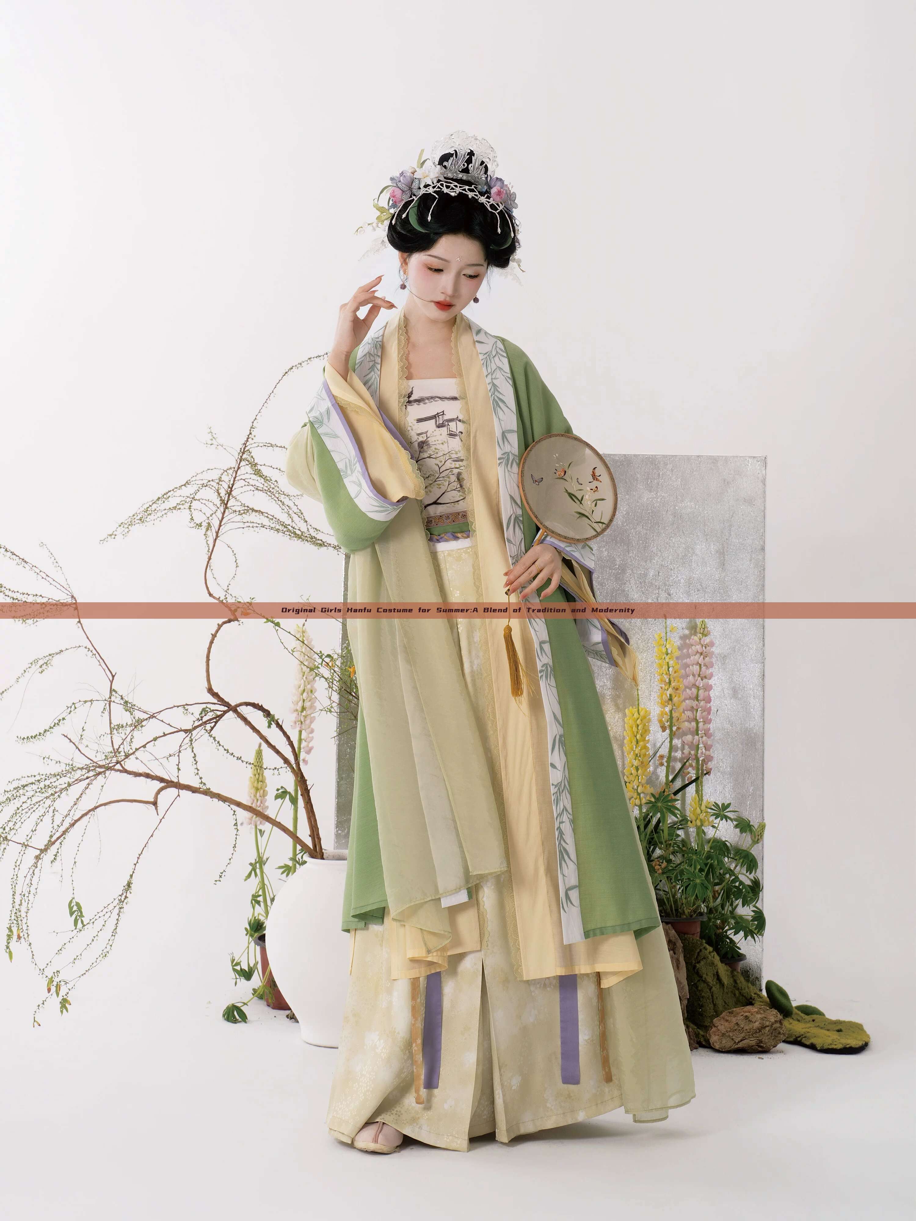 Original Girls Hanfu Costume for Summer:A Blend of Tradition and Modernity Original Girls Hanfu Costume for Summer:A Blend of Tradition and Modernity