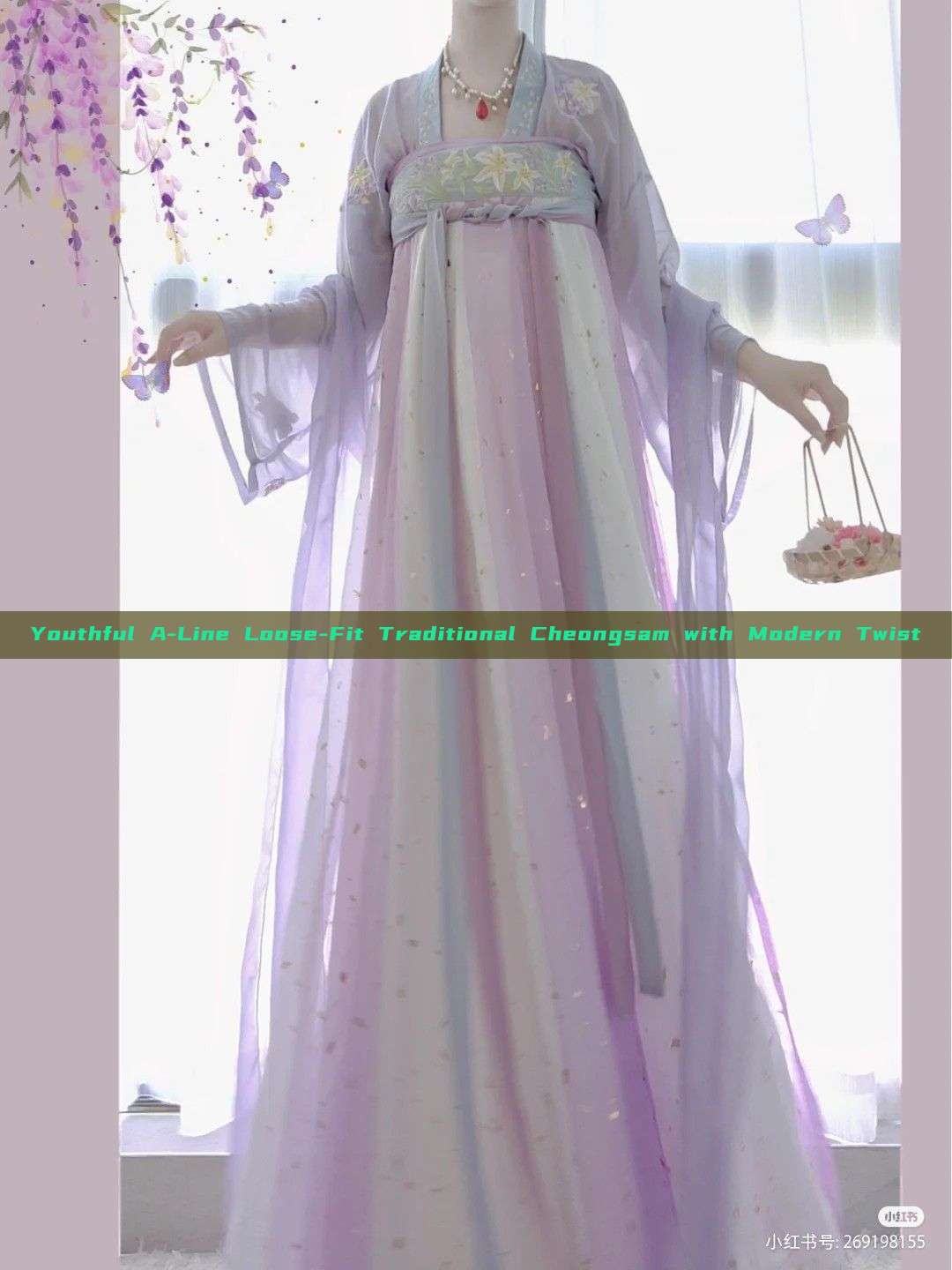 Youthful A-Line Loose-Fit Traditional Cheongsam with Modern Twist Youthful A-Line Loose-Fit Traditional Cheongsam with Modern Twist