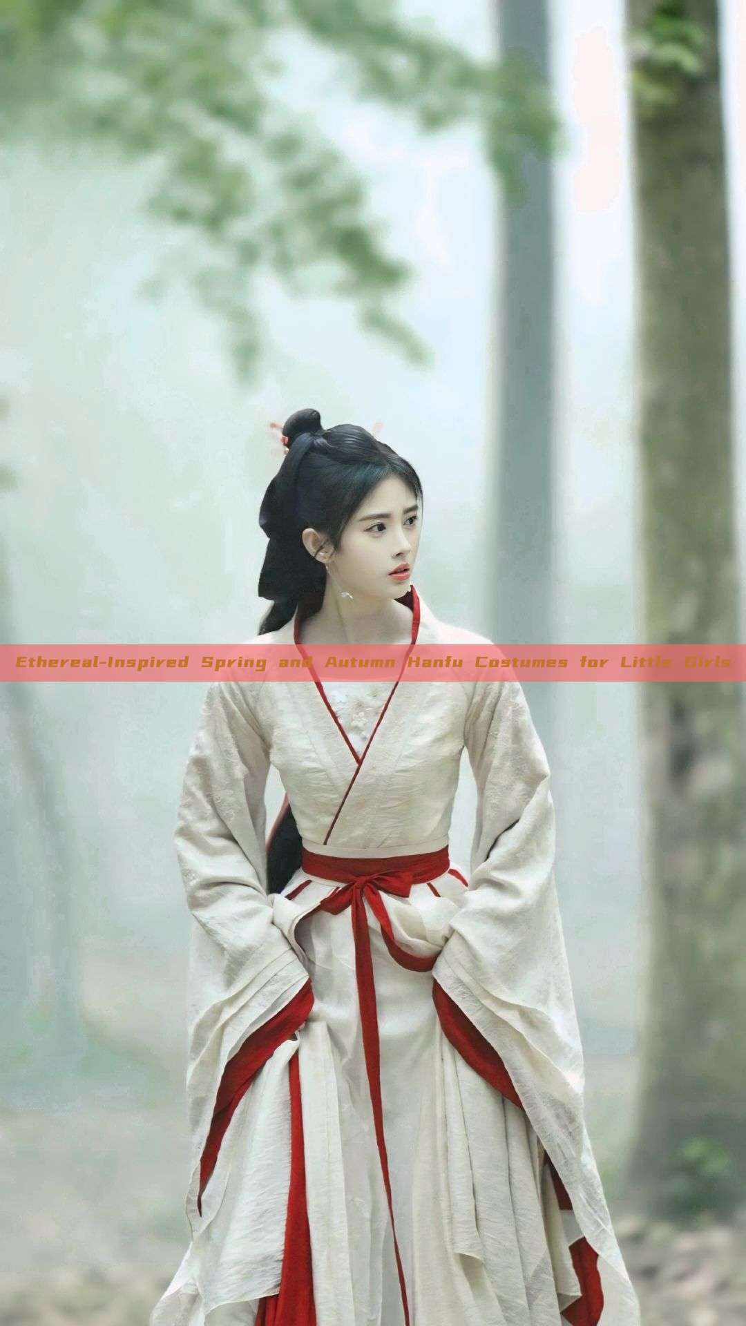 Ethereal-Inspired Spring and Autumn Hanfu Costumes for Little Girls Ethereal-Inspired Spring and Autumn Hanfu Costumes for Little Girls