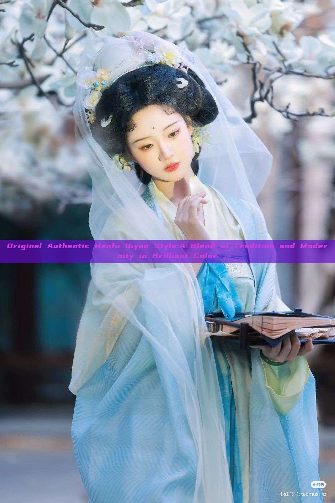 Original Authentic Hanfu Qiyao Style:A Blend of Tradition and Modernity in Brilliant Color Original Authentic Hanfu Qiyao Style:A Blend of Tradition and Modernity in Brilliant Color