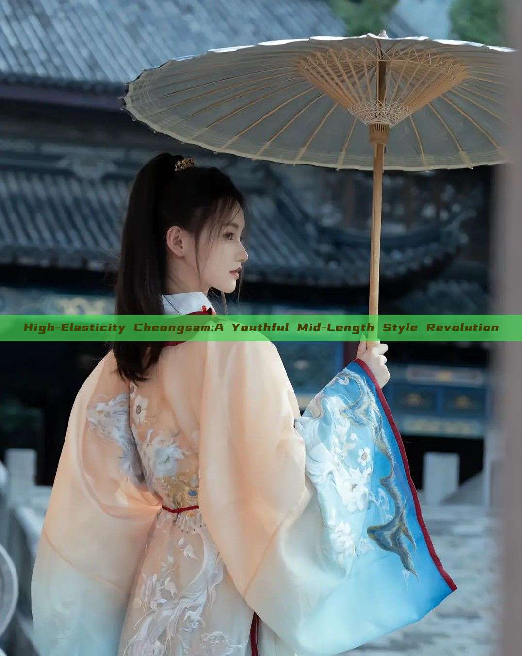 High-Elasticity Cheongsam:A Youthful Mid-Length Style Revolution