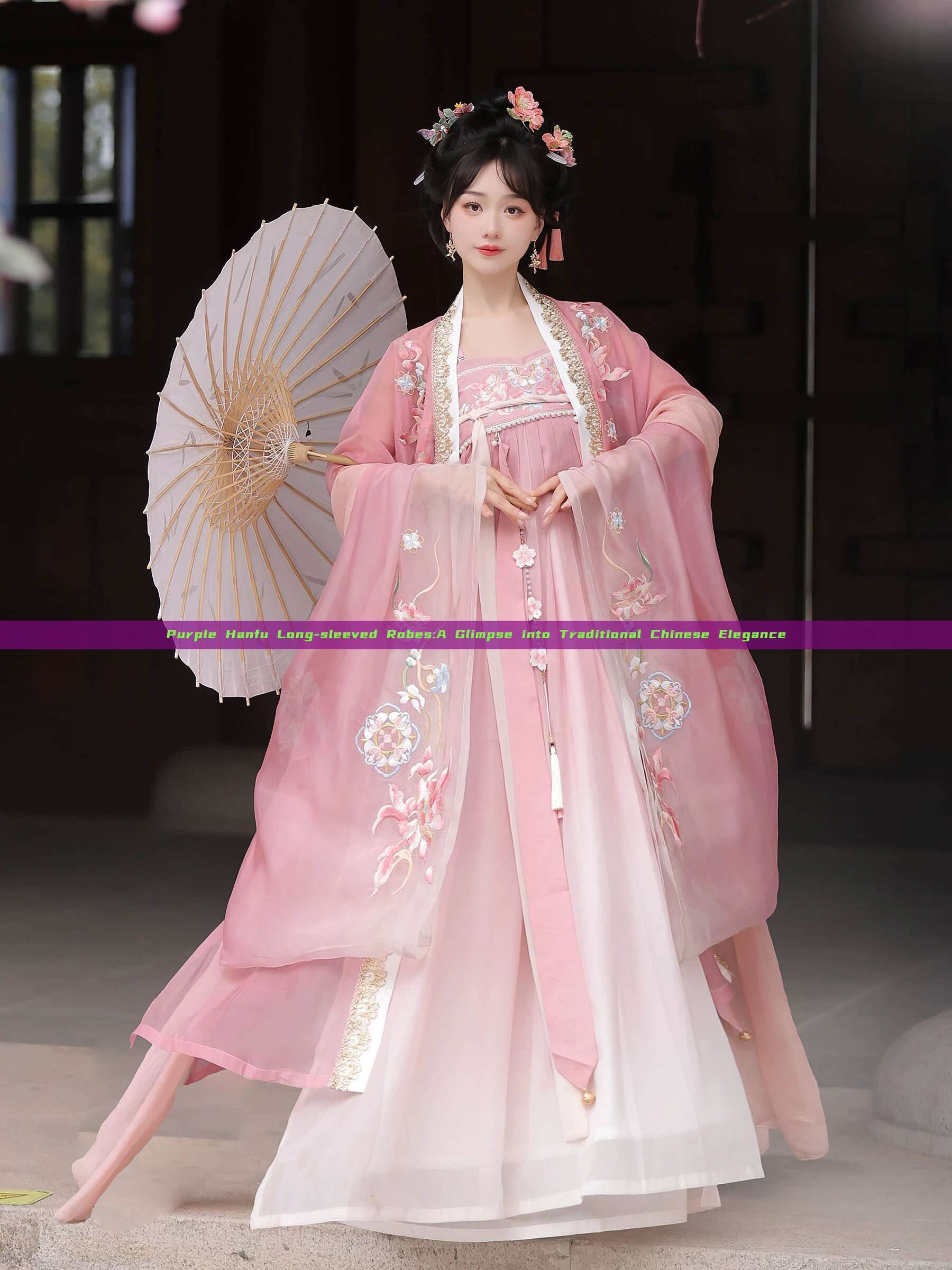 Purple Hanfu Long-sleeved Robes:A Glimpse into Traditional Chinese Elegance Purple Hanfu Long-sleeved Robes:A Glimpse into Traditional Chinese Elegance