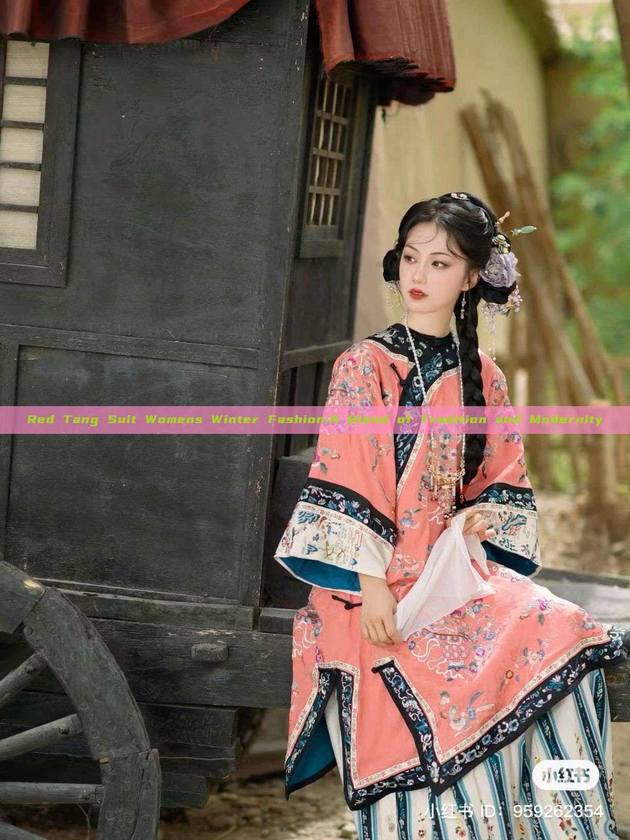 Red Tang Suit Womens Winter Fashion:A Blend of Tradition and Modernity