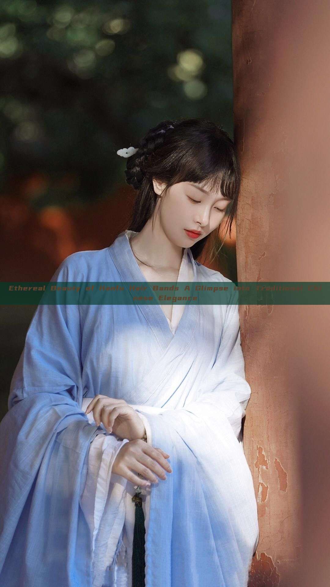 Ethereal Beauty of Hanfu Hair Bands A Glimpse into Traditional Chinese Elegance