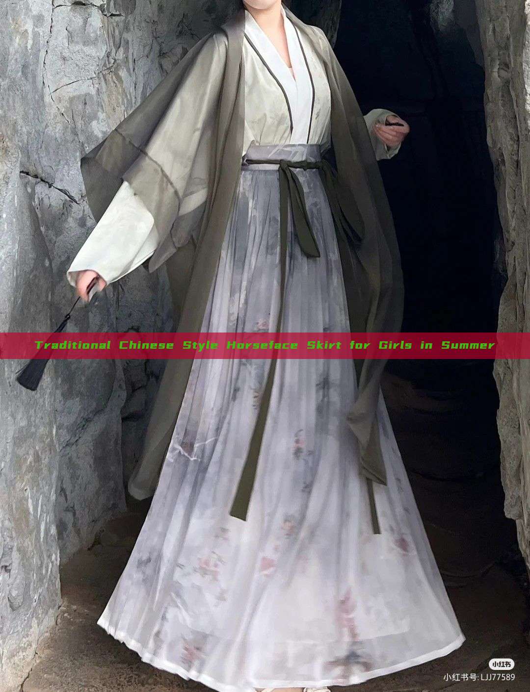 Traditional Chinese Style Horseface Skirt for Girls in Summer Traditional Chinese Style Horseface Skirt for Girls in Summer