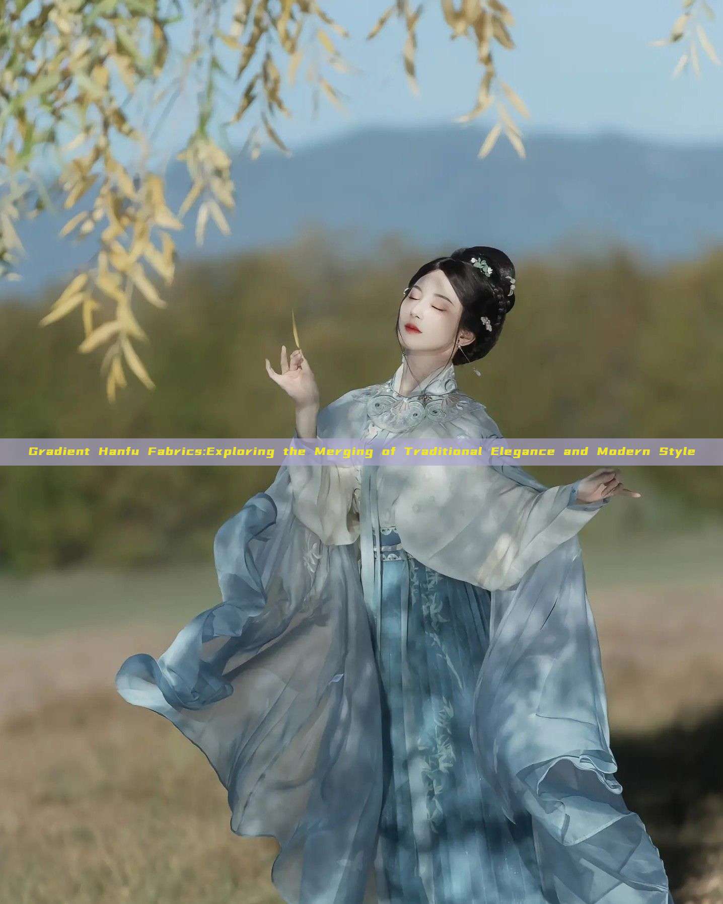 Gradient Hanfu Fabrics:Exploring the Merging of Traditional Elegance and Modern Style Gradient Hanfu Fabrics:Exploring the Merging of Traditional Elegance and Modern Style