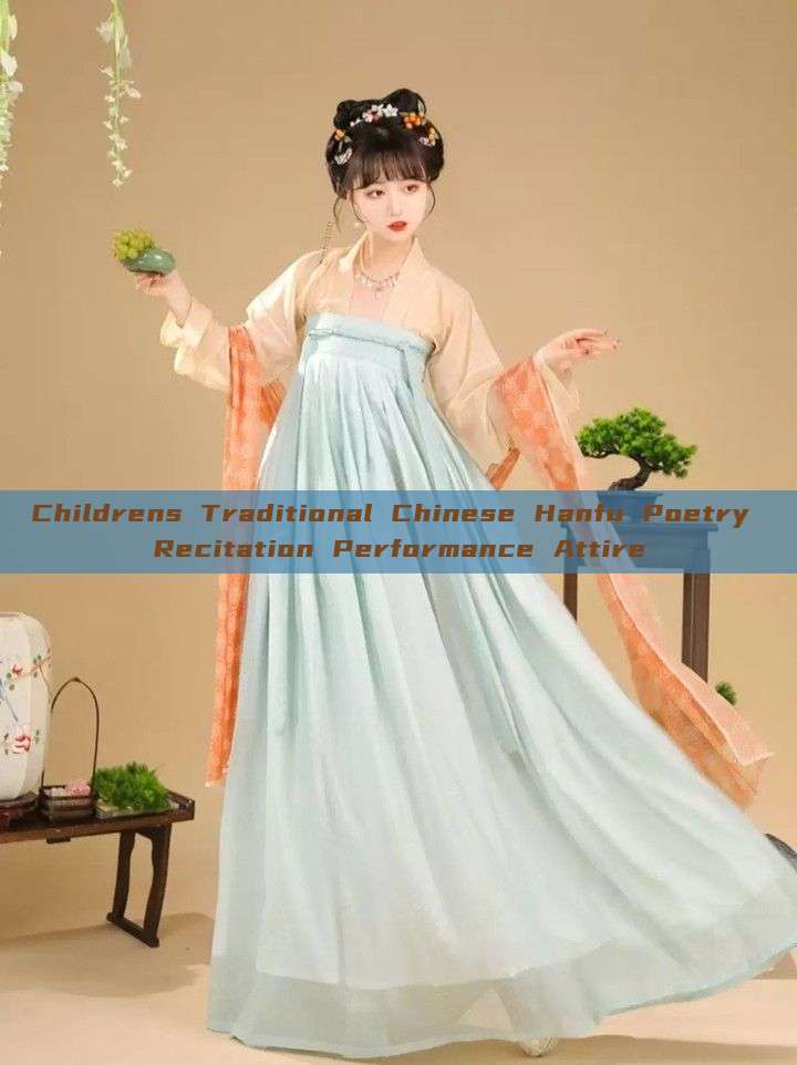 Childrens Traditional Chinese Hanfu Poetry Recitation Performance Attire Childrens Traditional Chinese Hanfu Poetry Recitation Performance Attire