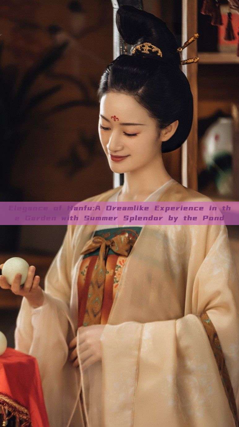 Elegance of Hanfu:A Dreamlike Experience in the Garden with Summer Splendor by the Pond