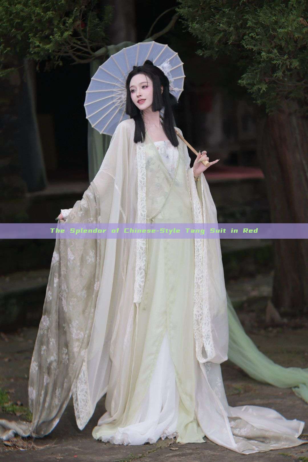 The Splendor of Chinese-Style Tang Suit in Red