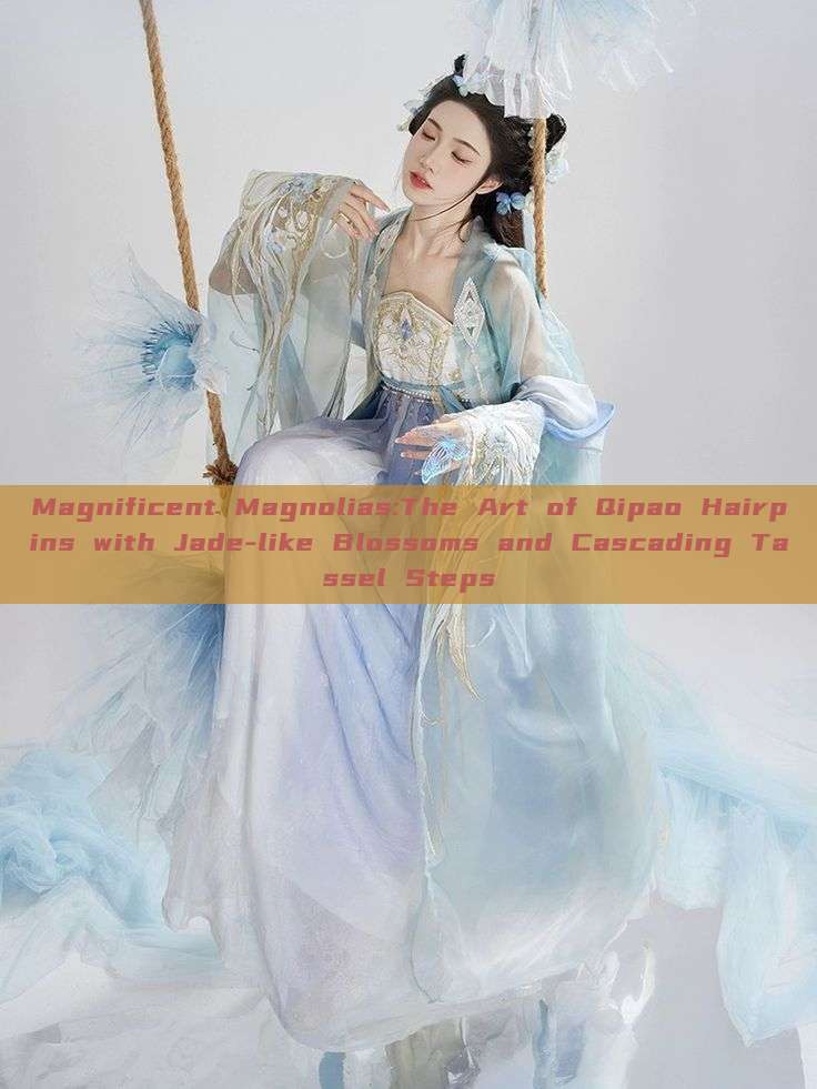 Magnificent Magnolias:The Art of Qipao Hairpins with Jade-like Blossoms and Cascading Tassel Steps Magnificent Magnolias:The Art of Qipao Hairpins with Jade-like Blossoms and Cascading Tassel Steps