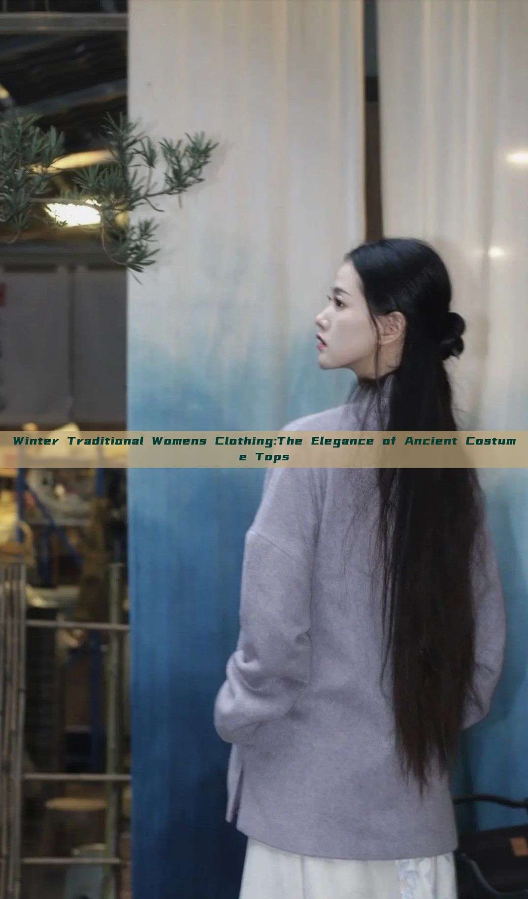 Winter Traditional Womens Clothing:The Elegance of Ancient Costume Tops