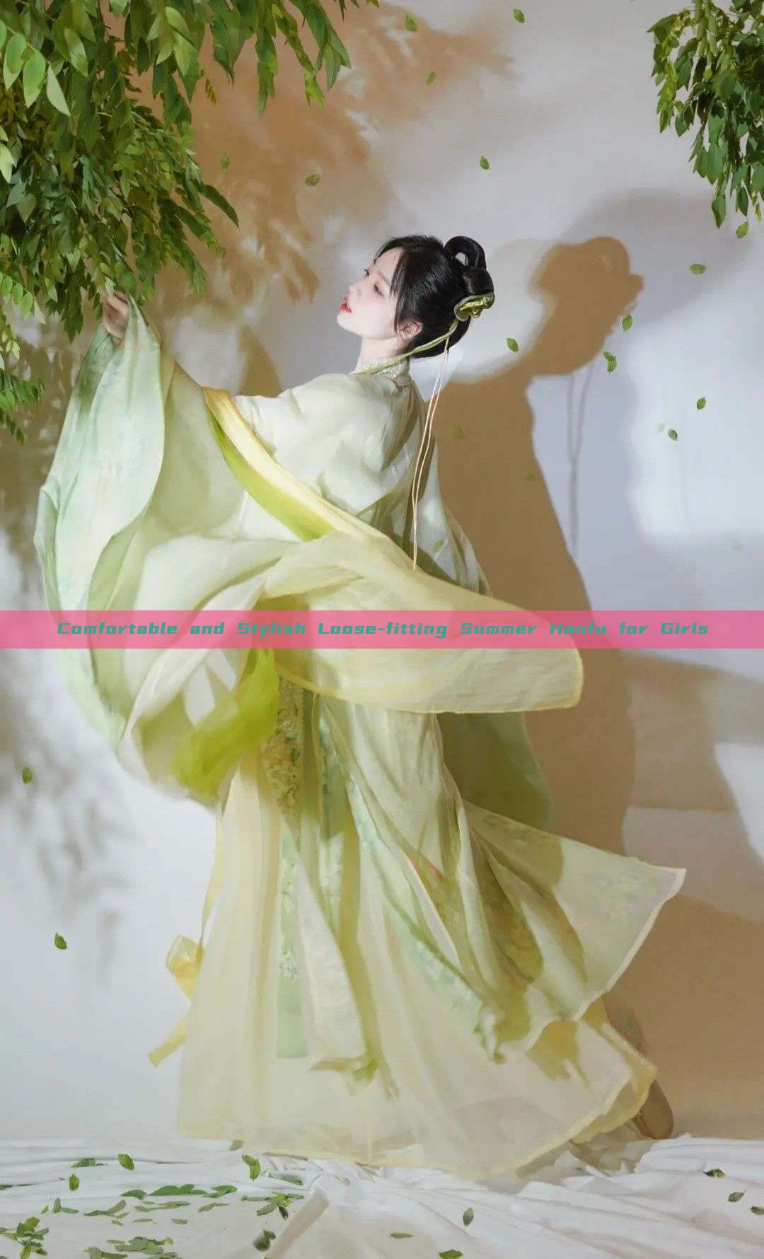 Comfortable and Stylish Loose-fitting Summer Hanfu for Girls