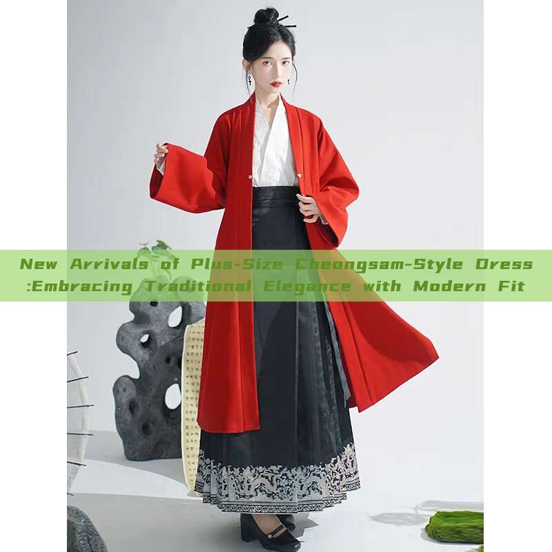 New Arrivals of Plus-Size Cheongsam-Style Dress:Embracing Traditional Elegance with Modern Fit
