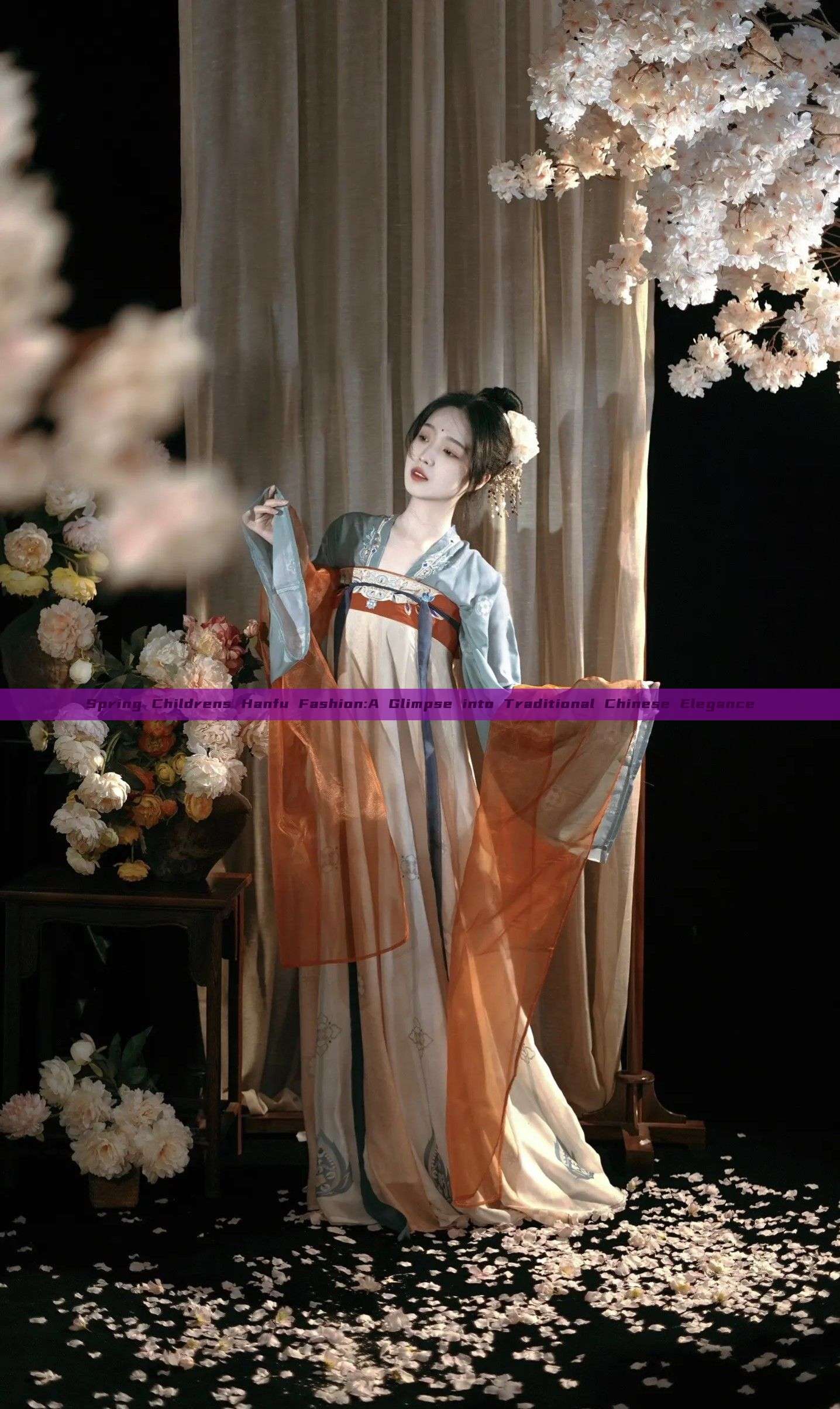 Spring Childrens Hanfu Fashion:A Glimpse into Traditional Chinese Elegance